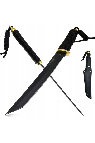 NO BRAND Kandar KATANA TANTO înveliș pentru șnur SAMURAJ Japonia ND230 cuțit ...