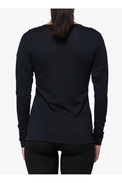 NO BRAND Bluză termică de damă devold breeze Merino 150 - negru XS