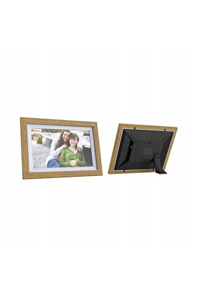 WOZINSKY WRC-32 Ramă foto digitală de 10.1 " cu aplicația Frameo 32GB - Maro ...