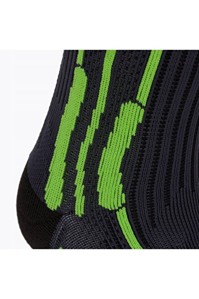 X Socks Șosete de alergare X-Socks XBS.Effektor - gri cărbune/verde 35-38