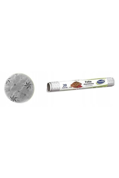 Stella Folie de aluminiu 5x20m pentru coacere, grătar, congelare