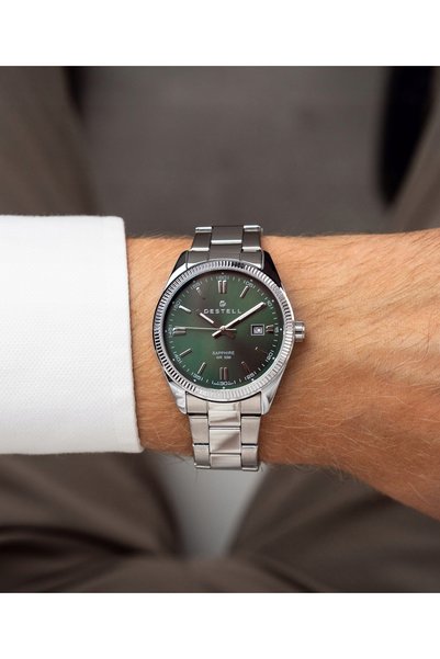 NO BRAND Ceas de bărbați DESTELL Loup Sapphire Destell-LU3855-05-205S