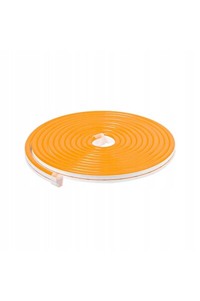 NO BRAND Bandă LED flexibilă tip neon 12V puternică |   5 METRI |   PORTOCALEA