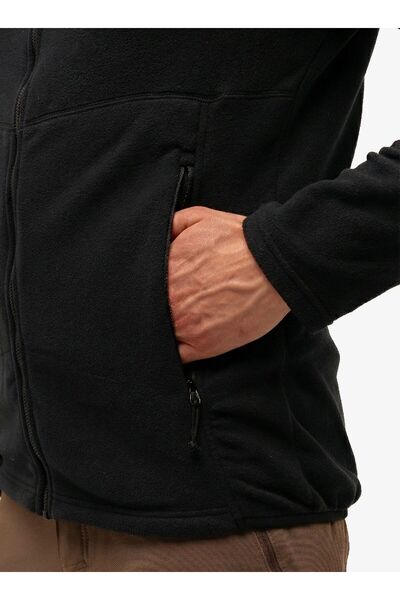 NO BRAND Bluză polară Turbat Classic Fleece - negru S