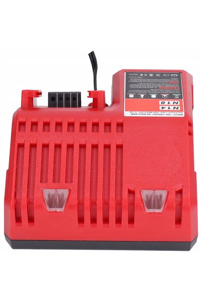 NO BRAND Încărcător dublu de schimb pentru Milwaukee M12-18FC, M12, M14, M18