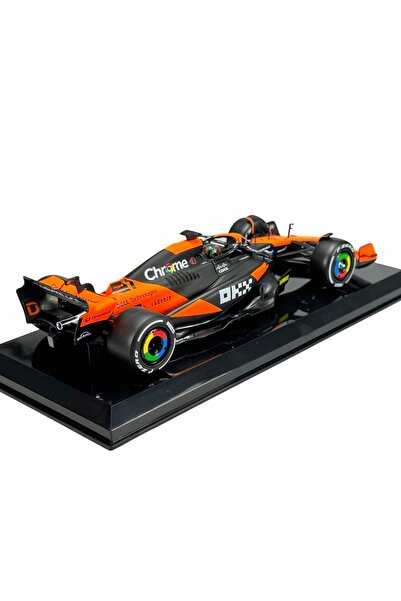 BBURAGO McLAREN FORMULA 1 MCL38 # 81 PIASTRI CU SUPORT PENTRU ASAMBLARE 1:24