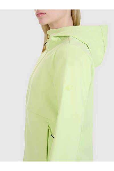 4F Jachetă softshell de damă F320 verde intens, mărimea 2XL
