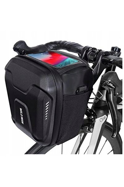 NO BRAND WILDMAN Geantă pentru ghidon GS9 3L, suport pentru bicicletă, negru,...
