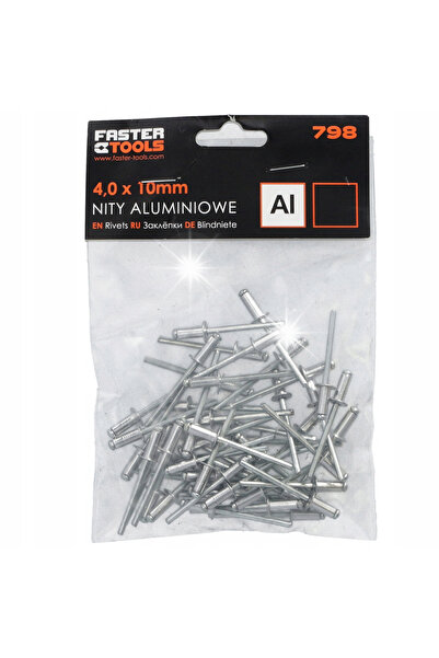 NO BRAND FASTER TOOLS nity 4,0x10mm kpl. 50 buc. 25 op