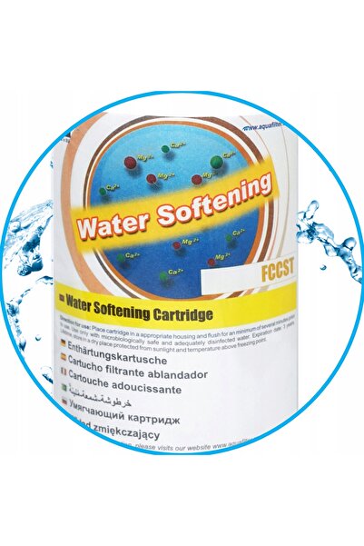 NO BRAND FCCST Cartuș filtru de apă și dedurizator Purificator Aquafilter 10 ...