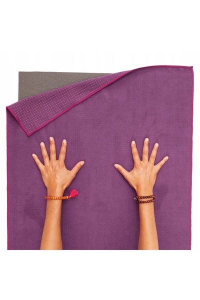NO BRAND Prosop de yoga GRIP 183 x 61 cm cu proeminențe din silicon