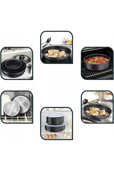 TEFAL INGENIO ORIGINAL Mâner de prindere pentru oale și tigăi 10KG Negru