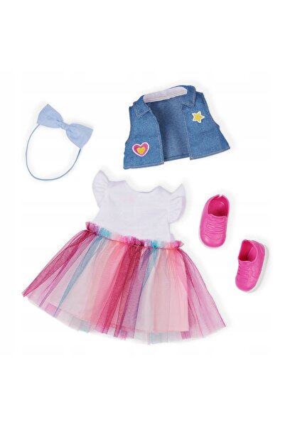 NO BRAND Our Generation: Păpușă EVIE de 46 cm, ELEVĂ, cu ghiozdan și accesori...