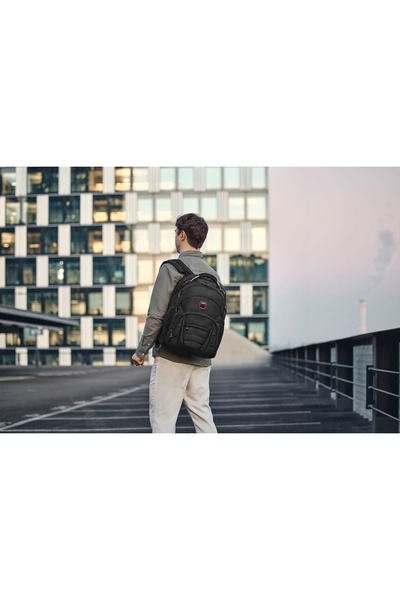 Wenger Rucsac pentru laptop de până la 16 inci Synergy Ballistic - Negru