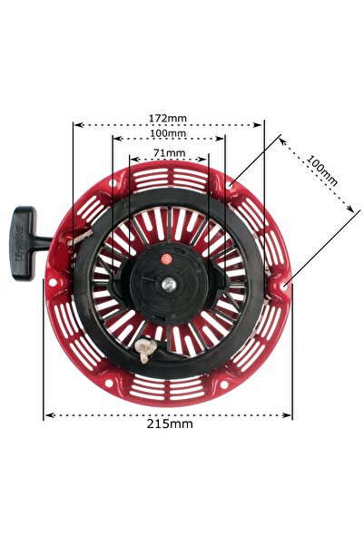 NO BRAND Demaror pentru motor Honda GX 340 390, mașină de spălat cu presiune,...