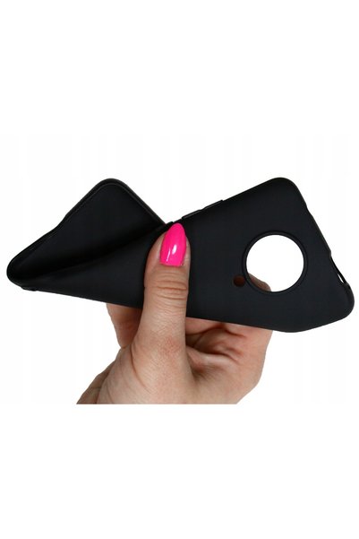 ALOGY Husă subțire din silicon pentru Xiaomi Redmi K30 Pro negru