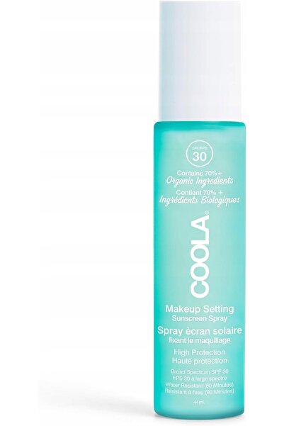 NO BRAND COOLA Spray fixare cu protecție solară SPF 30, 44 ml