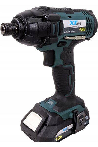 NO BRAND Cheie de impact cu acumulator, hexagonală de 1/4 ", 18V, 180 Nm, put...