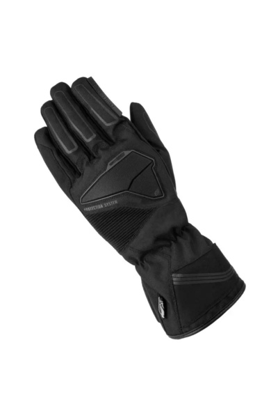 NO BRAND MĂNUȘI PIELE-TEXTIL OZONE TOURING WP NEGRE [Mărime: S]