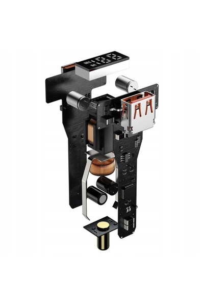 Baseus ÎNCĂRCĂTOR RAPID USB PENTRU MAȘINĂ – USB-C QC PD 100 W PENTRU PRIZĂ DE...