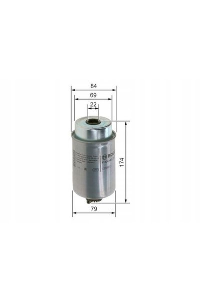 Bosch F 026 402 271 Filtru de combustibil F026402271