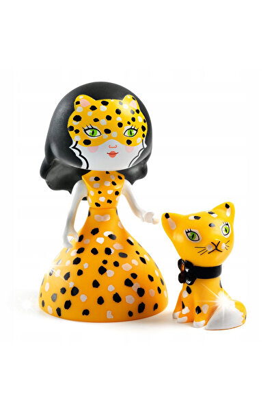 djeco ARTY TOYS Figurine Prințesa Felină și Léo 6791