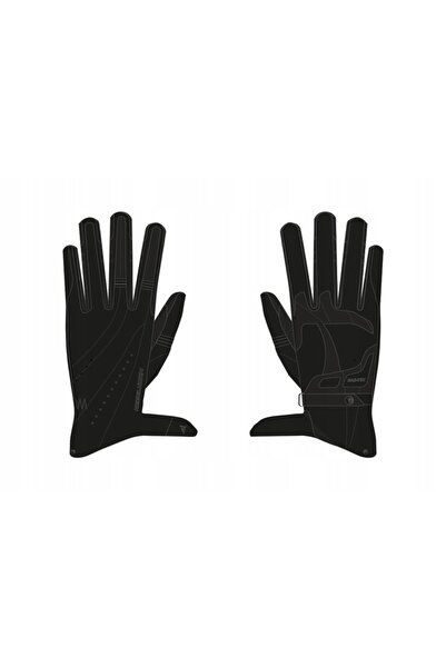 NO BRAND Mănuși de piele negre REBELHORN RUNNER LADY, mărimea S
