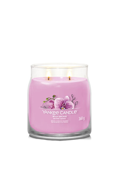 NO BRAND Lumânare Yankee în borcan, cu parfum de orhidee sălbatică, mărime me...