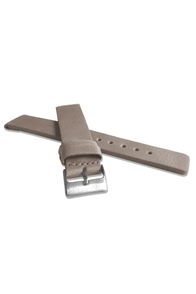 NO BRAND LAVVU Simplu LSCUF18 - 18mm - BEJ - Curea de ceas din piele