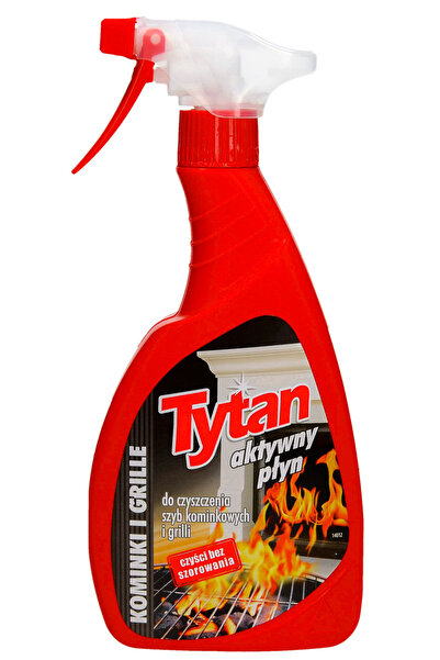 TYTAN Lichid de curățare pentru sticlă de șemineu și grătare, spray 5l