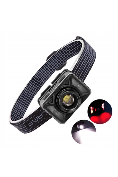 NO BRAND Lanterna frontală LED Zoom LC3 Impermeabilă IP54