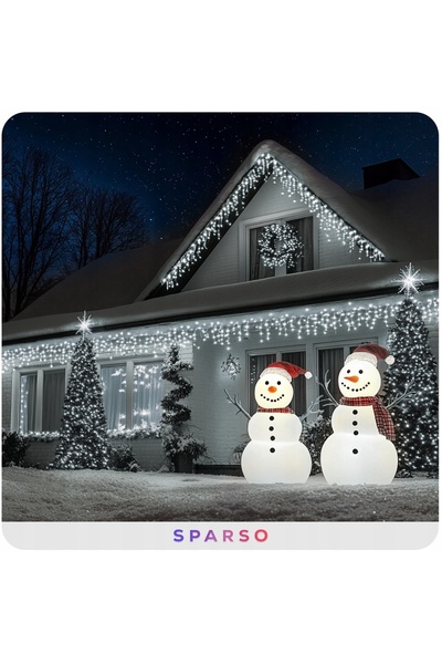 NO BRAND Sparso 301 perdea luminoasă - 500 lumini