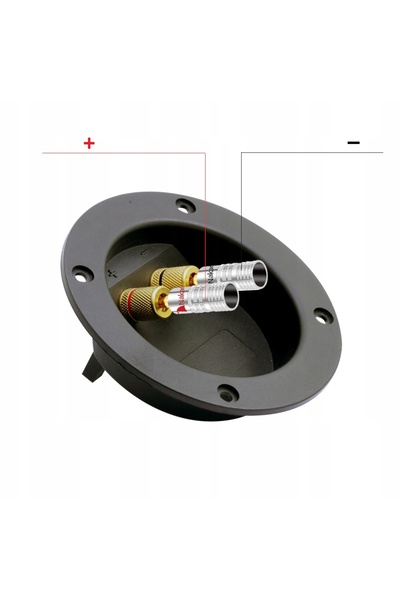 NO BRAND NAKAMICHI Cablu pentru difuzoare 2x4 mm², conectori tip banană BFA, 3 m