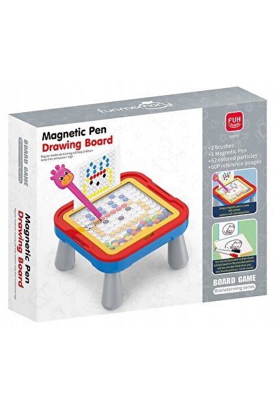 ChRLD Tablă magnetică educativă reutilizabilă 2-în-1 + Pix
