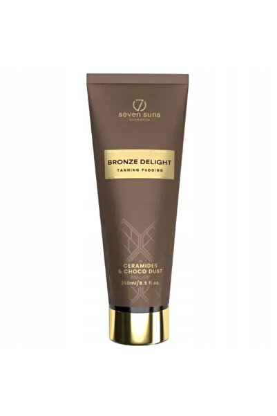 NO BRAND 7suns Bronze Delight Pudin pentru bronzare 250ml + Oglindă dublă gra...