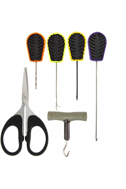 NO BRAND Set de pescuit Ace Burghie Foarfece Extractor Traper Method Feeder GST