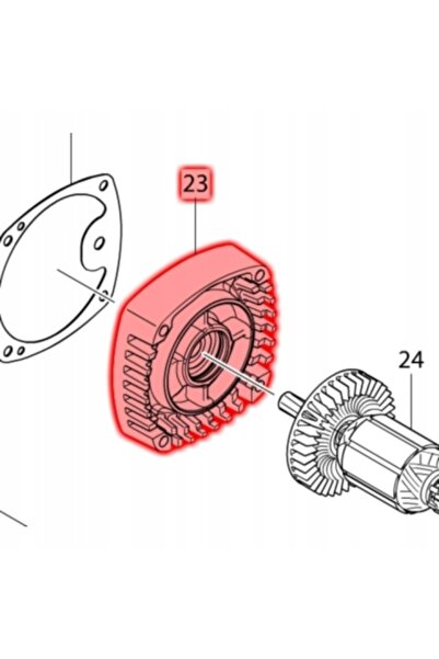 NO BRAND Capac cutie de viteze Makita pentru BJN160 BJN161 DJN161 141877-5