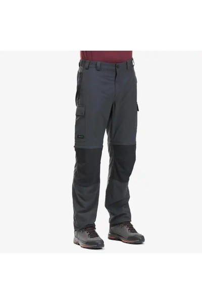 NO BRAND Pantaloni de trekking Forclaz MT100 2 în 1 pentru bărbați