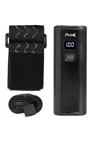Prox Lampă frontală de bicicletă Кастор-Хай, putere 2000lm, 5000 mAh, power bank