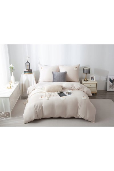 NO BRAND Set lenjerie de pat decorativă din microfibră, model dovleac, 160x20...