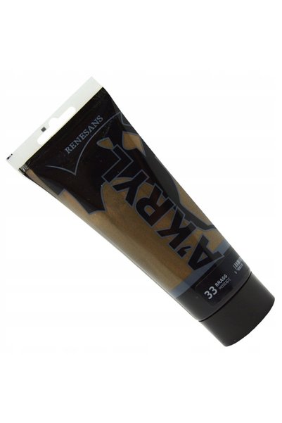 NO BRAND Vopsele acrilice Renaissance BRASS 1 buc. 200 ml