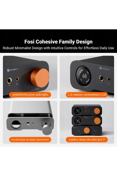 Fosi Audio ZH3 |   DAC/AMP + PRE |   2x DAC AK4493SEQ |   DSD512 |   Pilot