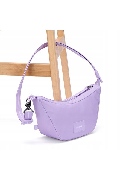 NO BRAND Pacsafe GO Lunar Geantă Crossbody Antifurt - Lavandă