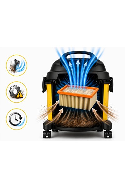 Mr.Brush 12x SACI PENTRU ASPIRATOR KARCHER WD4, WD5, WD6, MV4, MV5, MV6, SE 5...