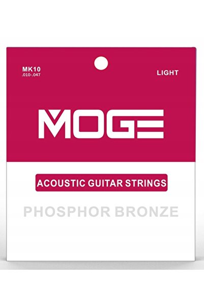 NO BRAND Corzi de chitară acustică de bună calitate Nice MOGE MK10 10-47 Light