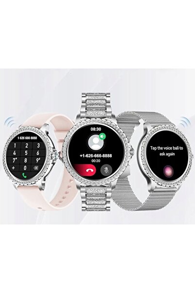 NO BRAND SMARTWATCH CEAS DE MÂNĂ PENTRU FEMEI MENIU APELURI Tensiune arterial...