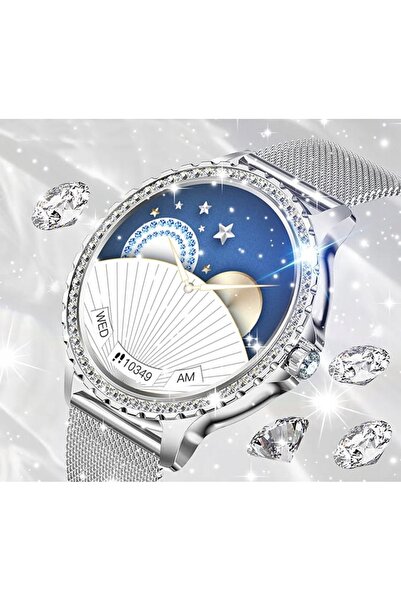 WonderWatch SMARTWATCH CEAS DE DAMĂ APELURI NOTIFICAȚII SĂNĂTATE SPORT RITM C...