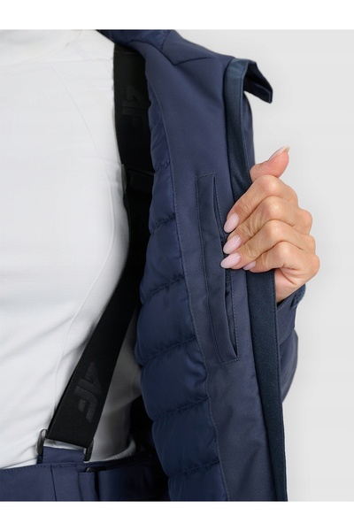 4F Geacă de schi pentru femei TJAF0954 bleumarin 31S S