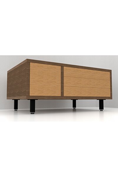 NO BRAND 4 x PICIOR DE MOBILIER DIN ALUMINIU 100 NEGRU REGLABIL
