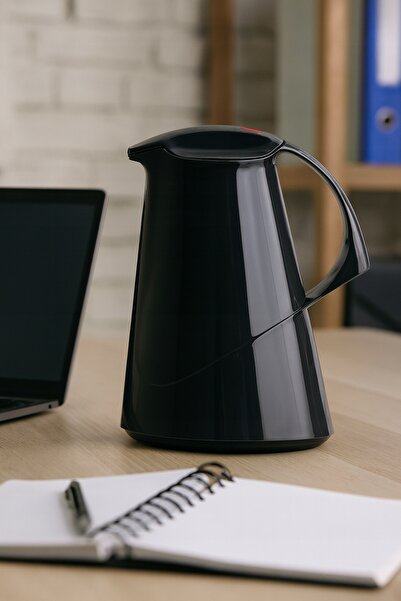 NO BRAND Termos de conferință Rotpunkt 260, 1 l, cu inserție de sticlă, antracit